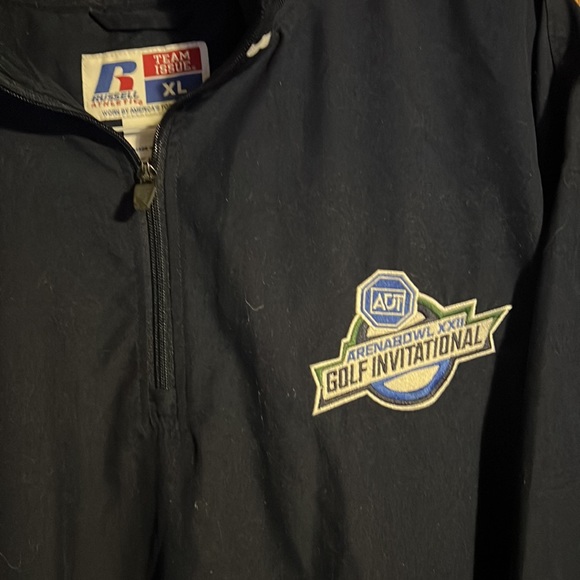 Russell Official Area Football Bowl XX11  On Field Coaches Golf Jacket - Picture 2 of 5